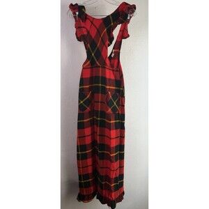 Vintage Neusteters 1980s Plain Apron Top Style Holiday Party Dress Size 7